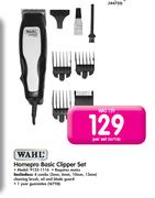 Wahl Homepro Basic Clipper Set 9155-1116-Per Set