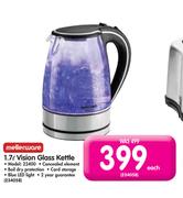 Mellerware 1.7Ltr Vision Glass Kettle 22400