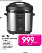 AEG 6Ltr Electric Pressure Cooker EPC6000