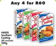 Hinds Southern Coating (All Variants)-4 x 200gm