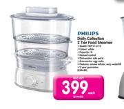Philips Daily Collection 2 Tier Food Steamer HD9115/10