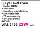 Defy Eye Level Oven DBO461