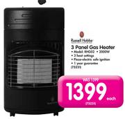 Russell Hobbs 3 panel Gas Heater RHG02