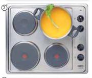 Defy Solid plate Hob DHD358/375