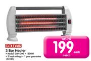 Goldair 3 Bar Heater GBH-300