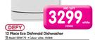 Defy 12 Place Eco Dishmaid Dishwasher DDW173 White