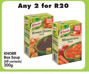 Knorr Box Soup(All Variants)-2x200g