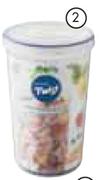 Lock Lock Food Container-1.3Ltr Each