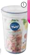 Lock Lock Food Container-1.9Ltr Each