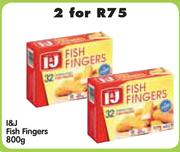 I&J Fish Fingers-2x800g