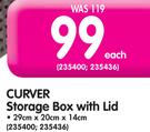 Curver Storage Box With Lid 29x20x14Cm