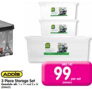 Addis 3 Piece Storage Set-Per Set