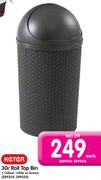 Keter 30L Roll Top Bin-Each