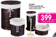Accent 5 Piece Laundry Set-Per Set