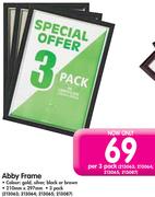 Abby Frame-Per 3 Pack