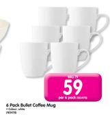 Bullet Coffee Mug-6 Per Pack