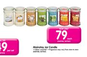 Mainstay Jar Candle Each