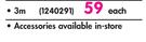 Rufflette Super C Single Track-3m Each