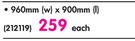 Finishing Touches Wood Grain Aluminium Venetion Blinds-960mm(w) x 900mm(l) Each