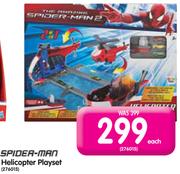 Spider-Man Helicopter Playset-Each