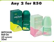 Mitchum Roll-On(All Variants)-2x50ml