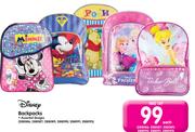 Disney Backpacks Assorted Designs-Each