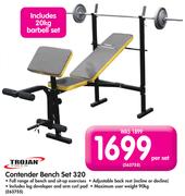 Trojan Contender Bench Set 320-Per Set