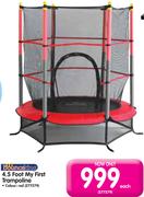 BounceKing 4.5 Foot My First Trampoline-Each