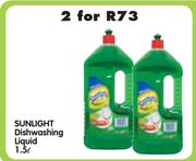 Sunlight Diswahing Liquid-2x1.5ltr
