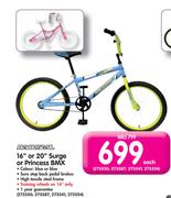 0Backtrail 16" Or 20" Surge Or Princess BMX-Each