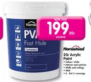 Homestead 20ltr Acrylic Paint