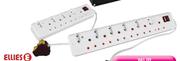 Ellies 8 Way Wonder Protected Multiplug