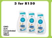 Omo Auto Concentrated Liquid-3x900ml