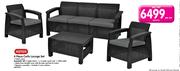 Keter 4-Piece Corfu Lounge Set-Per Set