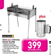 Terrace Leisure Orion + Chimney Starter Bundle-Per Bundle