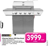 Terrace Leisure 4 Burner Saturn 590 Gas Braai 