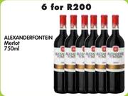 Alexanderfontein Merlot-6 x 750ml