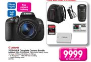 Canon 700D DSLR Complete Camera Bundle-Per Bundle