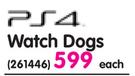 PS4 Watch Dogs Each