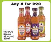  Nando's Sauces(All Variants)-4x250ml