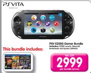 PSVita PSV E2000 Gamer Bundle-Per Bundle