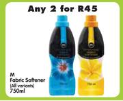  M Fabric Softener(All Variants)-2x750ml