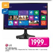 LG 23" LED Monitor