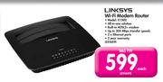 Linksys Wi-Fi Modem Router X1000