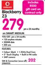 Blackberry Z3-On Smart Medium
