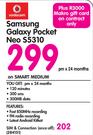 Samsung Galaxy Pocket Neo S5310-On Smart Medium