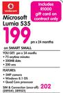 Vodacom Microsoft Lumia 535-On Smart Small
