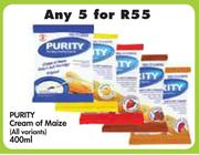 Purity Cream Of maize(All Variants)-5x400ml