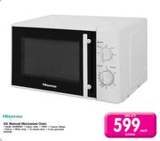 Hisense 20Ltr Manual Microwave Oven H20M0WH
