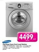 Samsung 7kg Deep Foam Front Load Washer WF1702W5S/XFA